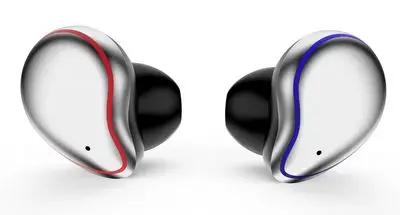 Металлический корпус 5,0 Hi-Fi Bluetooth наушники беспроводные гарнитуры CVC8.0 шумоподавление IPX5 Водонепроницаемый Mems HD Mic - Цвет: Silver