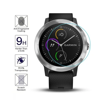 

Tempered Glass Screen Protector For Garmin Vivoactive 3 Watch Scratch-resistant Cover For Garmin Vivoactive 3 Tempered Glass