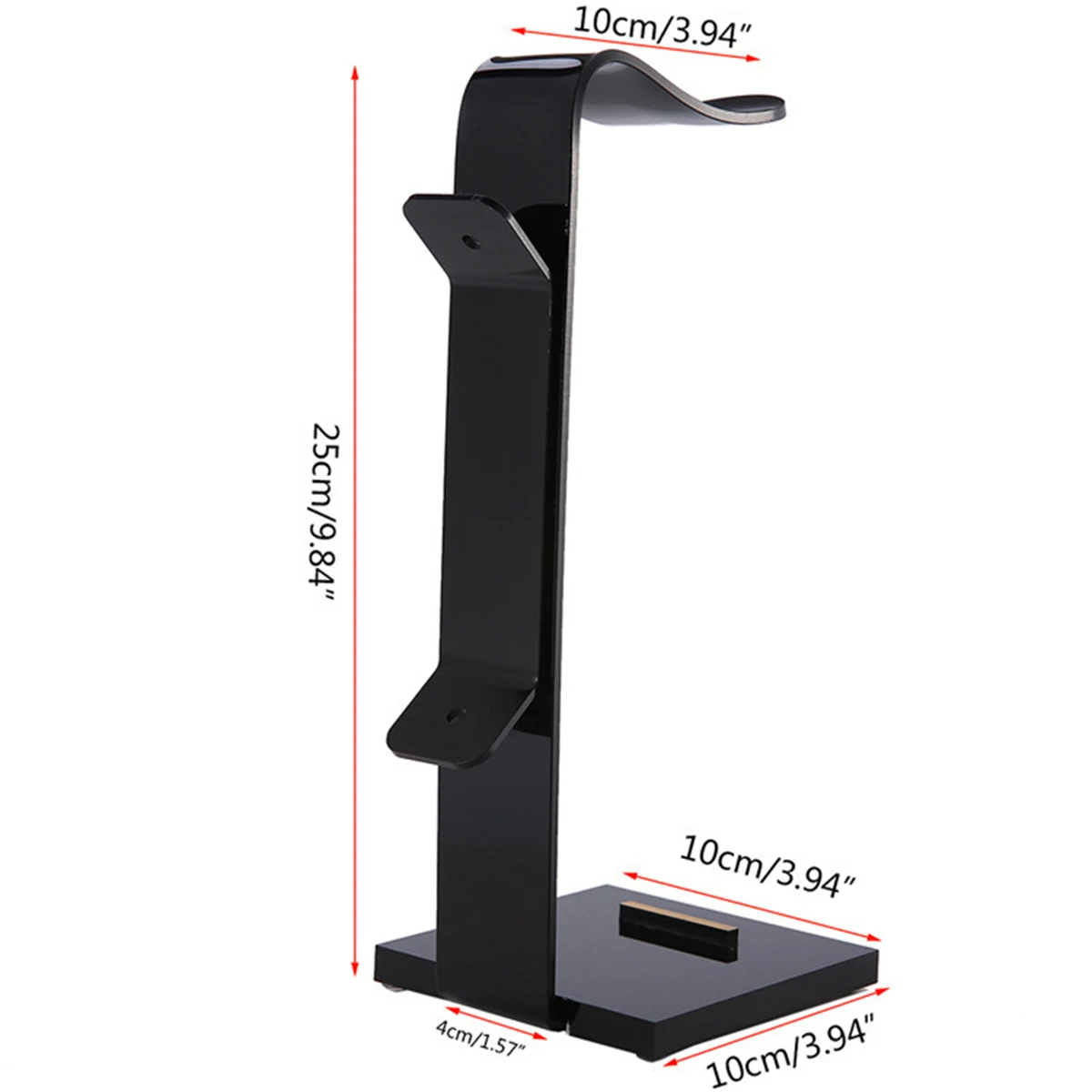 Universal Headphone Stand Acrylic Headset Hanger Gaming Earphone Holder Display Bracket Rack