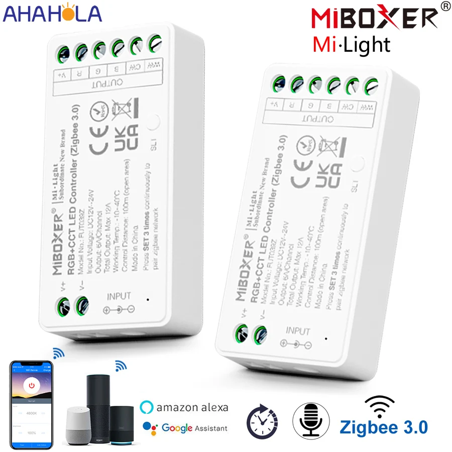 

Mi Light Zigbee Led Controller Rgb Rgbw Rgbcct Cct Brightness 12v 24v Milight Zigbee Dimmer Miboxer Zigbee Rgb Controller