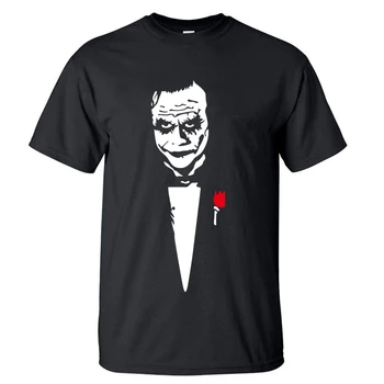 

Joker Heath Ledger Why So Serious Printed Men T Shirt 2018 Summer Funny Mens T Shirts 100% Cotton Harajuku Short Sleeve T-Shirts