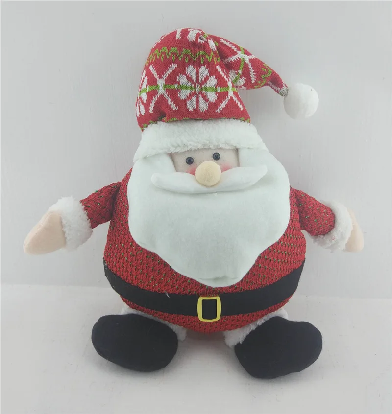 

Santa Claus Doll Cartoon Elk Plush Toys Christmas Decoration Decorative Cute Couch Pillow Cushion