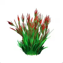  Water Grass Simulation Accessories Plastic Ceramic Artificial Aquarium Purple Dreamy Tones Ornaments Fish Plant For Decoration 