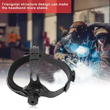 Защитная маска регулируемая сварочная маска повязка на голову Солнечный Авто Темный шлем респиратор головной убор ремень Сварочная маска повязка на голову