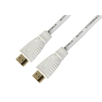

High Speed HDMI™ cable with Ethernet cable 0.5 meters White