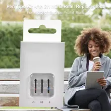 Наконечники для ручек комплект с 2H HB B запасная Замена для microsoft Surface Pro5 4 Book