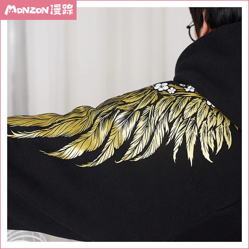 

Manzong Big Dog The Yin Yang Master Bronze Coat Anime Peripheral Men And Women Cardigan Second Element Warm Cotton-padded Clothe