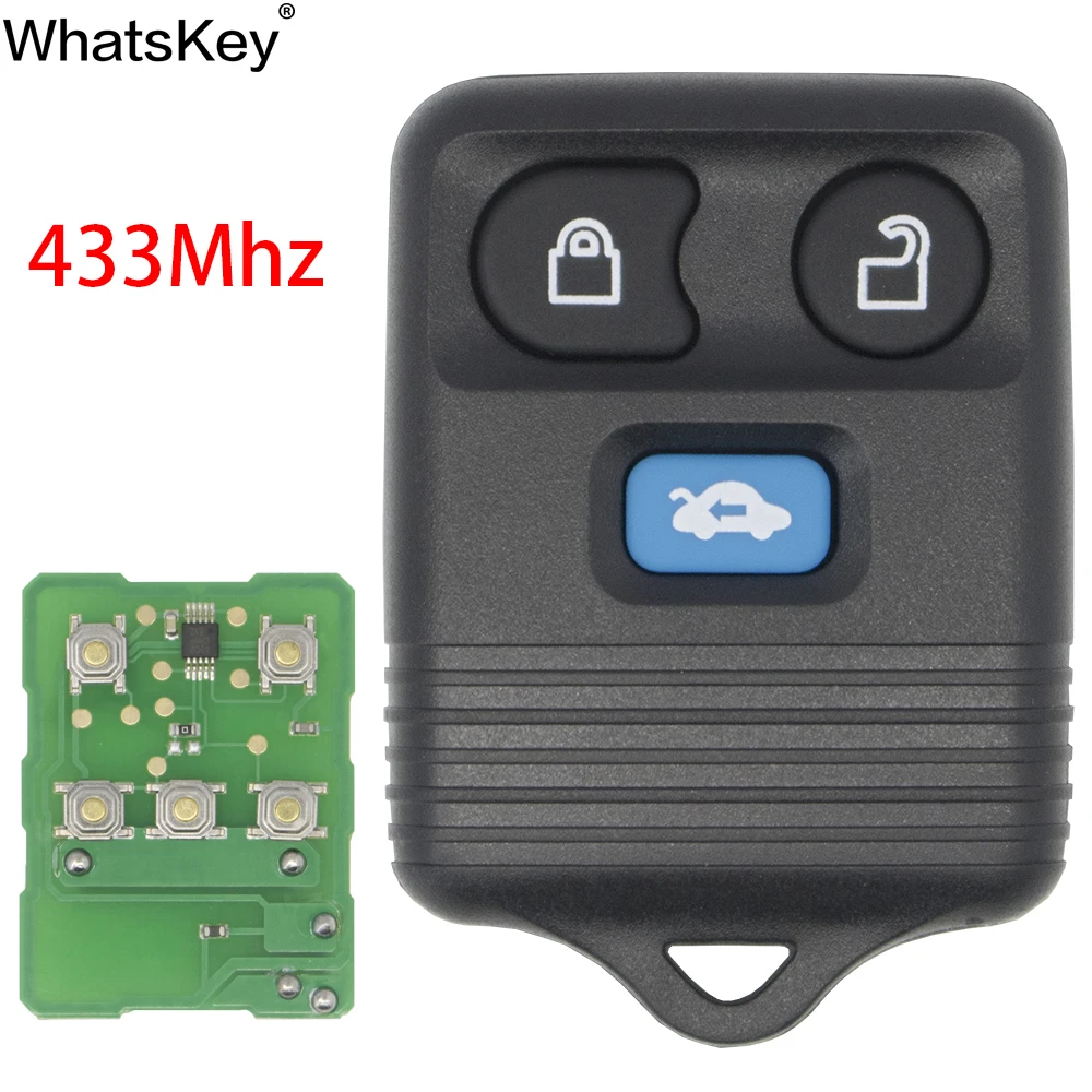 Кнопочный передатчик для автомобиля WhatsKey Ford Focus Escape Explorer 1998-2008 315 МГц | Автомобили