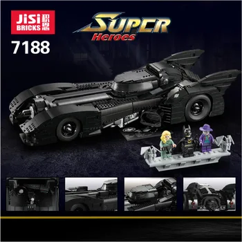 

In Stock 76139 7188 Batman 1989 Batmobile Model 3856Pcs Building Kits Blocks Bricks Toys Children Gift Compatible 59005