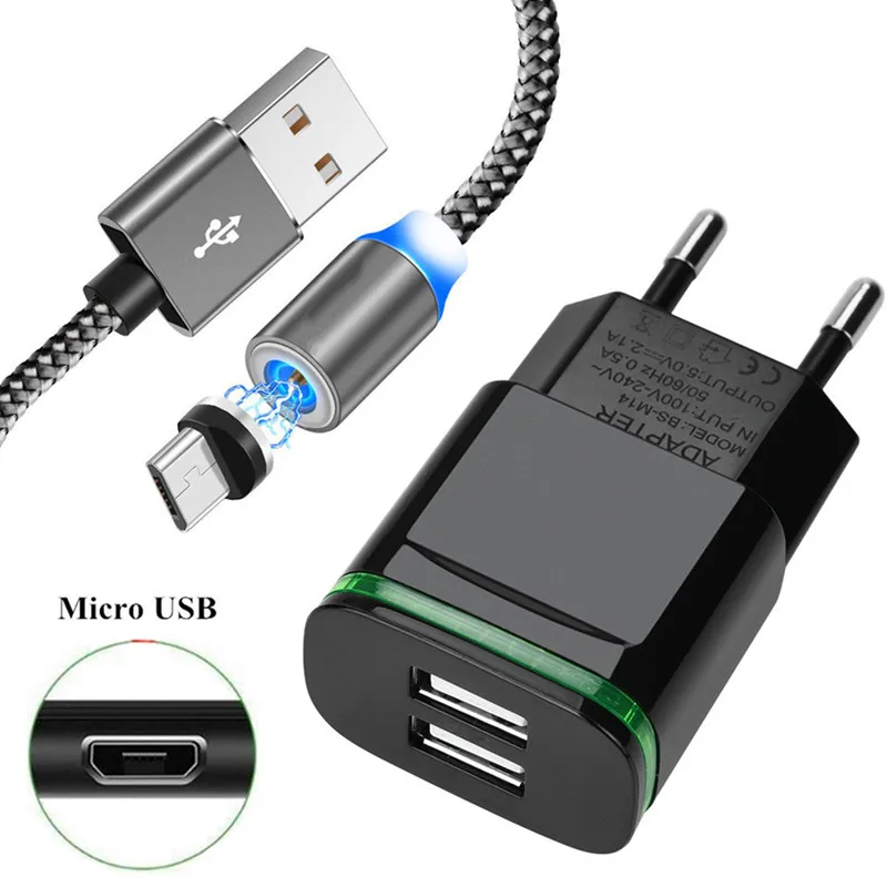 usb c 20w LED Magnetic USB Cable Fast Charger charging Micro USB Type C For Honor 9 10 20 lite 9X 8X 9A V20 10i 20i 7X 7C 7A 8A 8C MAX powerbank quick charge 3.0 Chargers