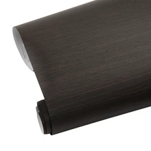 SUNICE утолщенная деревянная зернистая Цветная декоративная ПВХ-материал для использования в кухонном шкафу пленка/мебель древесная зернистая ПВХ film-W1511