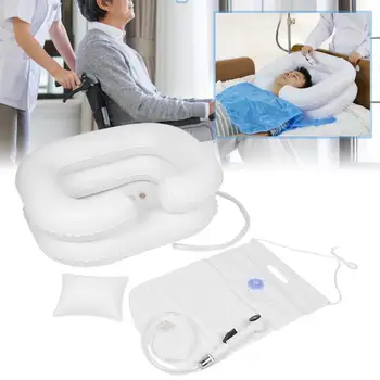 

Elderly Bedridden Patient Care Inflatable Hair Washing Basin Shampoo Tray