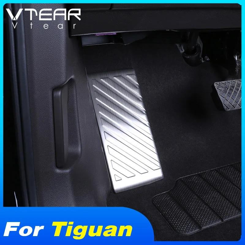 Vtear для Volkswagen VW mk2 Tiguan тигуан 2020 2019 автомобильная подставка педали ножная педаль