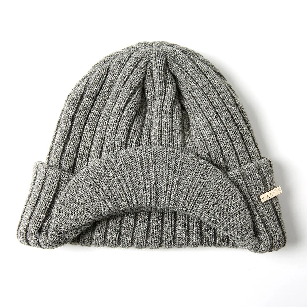 beanie skully hat Unisex Winter Solid color Knit Hat Simple stripe Women Dome Skull Beanies Men outdoor fashion Warm visor cap Z227 mens winter hat skullies