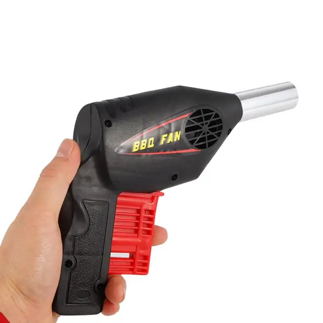 Kézi Bbq Ventilátor Hordozható Főző Kültéri Piknik Légfúvó Kályha Szerszám - Image 4