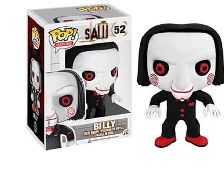 Funko POP SAW BILLY 52# фигурка Коллекционная модель игрушки с коробкой ограниченная светящаяся версия - Цвет: 52