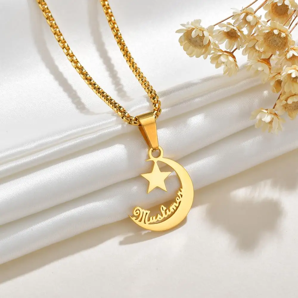 Goxijite Trendy Name Necklace For Girl 