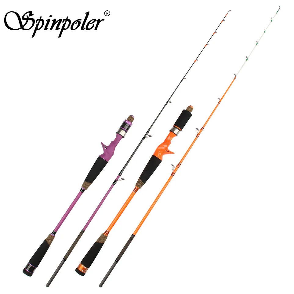 

Spinpoler 2Sections Sensitive Slow Pitch Jigging Rod Carbon Fiber Fishing Rod Light Jigging Power 6KG Casting Weight 30-60g