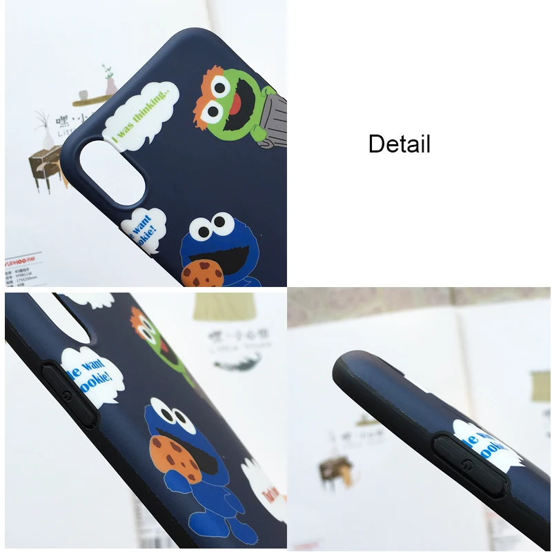 Cute Case For iPhone X XS Case New Fashion IMD Craft Phone Cover For Iphone X XS Half Surround Printed Lovely Picture