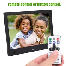 10 дюймов HD многофункциональная цифровая рамка для фотографии; альбом Plyer с движения Сенсор 1080 110 V-240 V