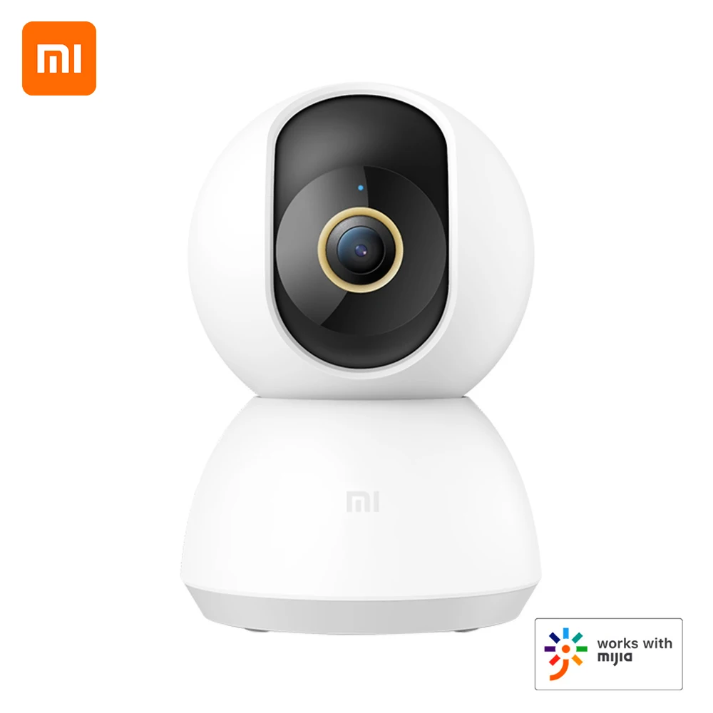 Умная IP камера Xiaomi PTZ 2K 3 Мп панорамная ночного видения с ии для домашней системы