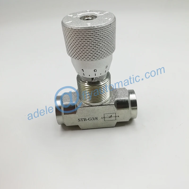 Stbg3/8 Stb Series 3/8" Bidirectional Flow Restrictor Carbon Steel