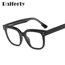 Ralferty, женские очки, качественная квадратная оправа для оптических линз, для женщин, TR90 CP, штыревая вставка, весна, без диоптрий, класс близорукости, F92330