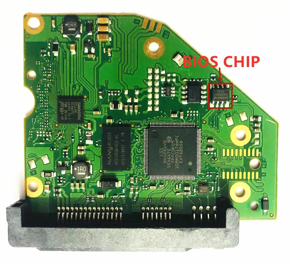 Placa Lógica de Dvr Pcb Seagate 100808009 Reva - Imagem 2