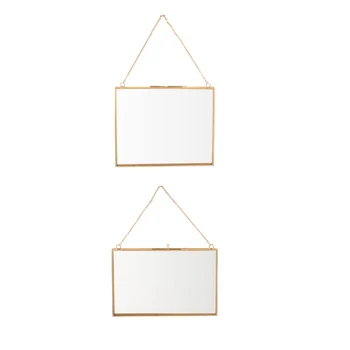 

2 Size 2-side Picture Frame, Photo Frames for Photo Hanging Display Frames for Wall Decoration DIY