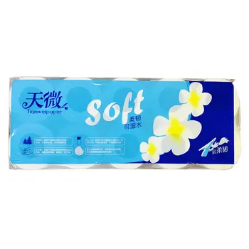 

Toilet paper 10 rolls of domestic coreless roll toilet paper high quality domestic coreless thickened toilet paper