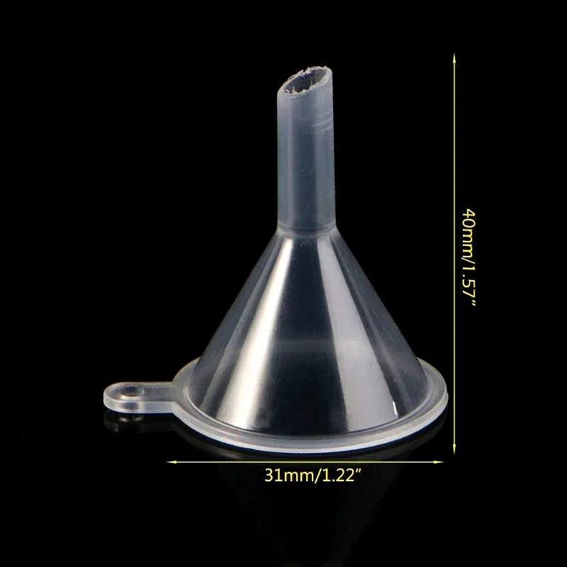 Set Di 5 Mini Imbuti In Acciaio 37mm, Per Laboratorio, Chimica, Profumi E Fai-Da-Te