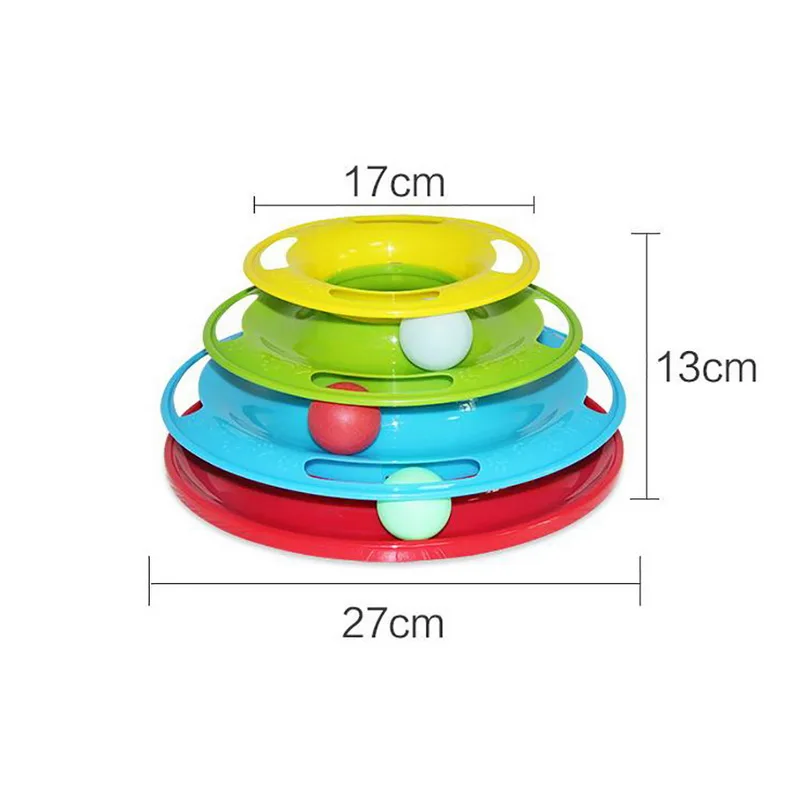 Кошки Игрушечные Мячи кошки сумасшедшие Мячи интерактивная игрушка для IQ Traning забавный кот игрушки для домашних животных игрушки для кошек интеллект Тройная игра