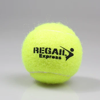 

10PCS REGAIL Training Match Tennis Balls High Elasticity Adult Youth Practice Rubber Standard Balls