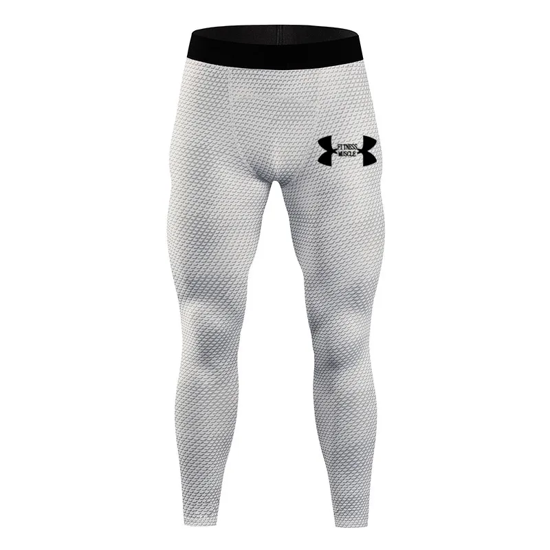 

Men running pants Compression Tight Leggings Gym Fitness Jogging Pants men Quick dry Trousers Workout Training Yoga Bottoms