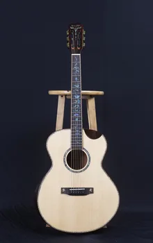

SS3928 Zero full solid wood 39 inch acoustic guitar, acoustic electric guitar, Guitarra acustica