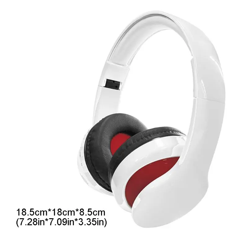6S Беспроводные Bluetooth 4,0 наушники Стерео тяжелый бас наушники Складная гарнитура