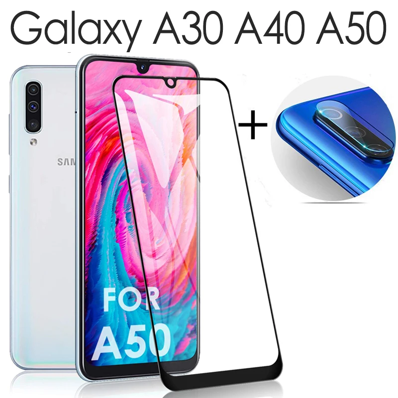 Защитное стекло для samsung galaxy a50 a30 a70 протектор экрана на Samsun gaxaly A 30 70 50 glaxay tremp закаленное стекло 9H пленка
