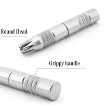 Heavy Duty Stainless Steel Manual Nose Trimmer Hair Remover No Batteries Needed Tools