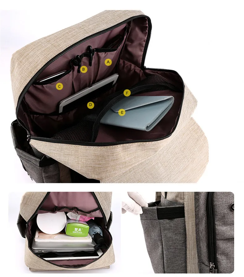 Модная сумка для подгузников для мам, брендовая Большая вместительная Детская сумка, дорожный рюкзак, дизайнерская сумка для ухода за ребенком