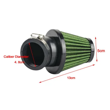 

Motorcycle Air Filter For ATV Scooter Pit Dirt Bike Green Replacement 1pc