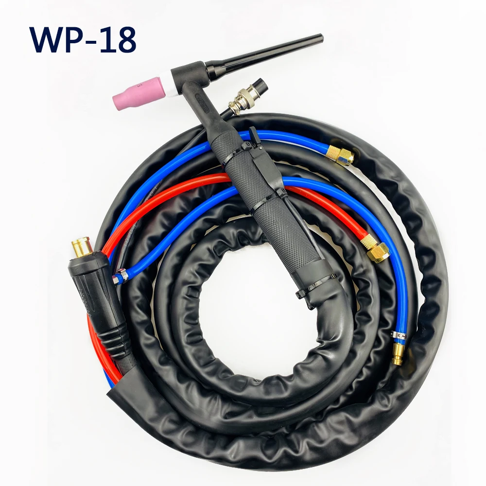 Tig Welding Gun WP18 water cooled 350Amp argon arc welding torch 12-Foot 3.7-Meter | Инструменты