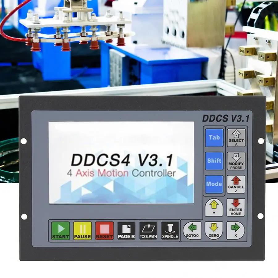 3 осевой Автономный контроллер CNC DDCSV3.1 с функцией аварийной остановки|Маховик| |