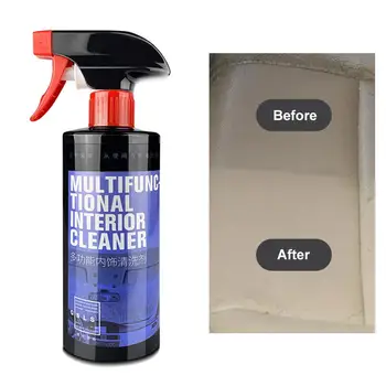 

New Car Care Liquid Plastic Leather Cleaner Automotive Interior Seat Plastic Accessories Polishing Spray Car Cleaner