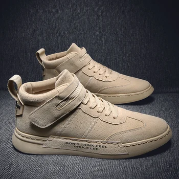

QZHSMY Men Casual Shoes Boots Autumn Shoe Ventilation Student Sneakers Zapatos Hombre Soft Light Comfortable Breathable 39-44