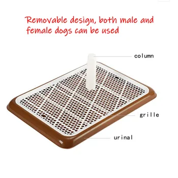 

Pet Dog Toilet Potty Pet Toilet For Dogs Cat Puppy Litter Box Pad Potty Training Toilet Easy to Clean Pet Product Indoor Outdoor