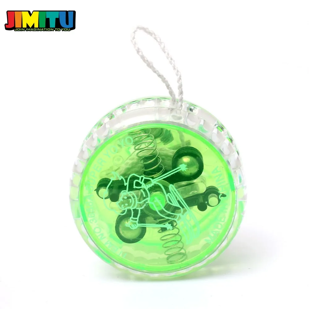 JIMITU детский светодиодный светильник yoyo Trick механизм сцепления детская игрушка скоростной шар Возврат Дети магическое жонглирование игрушка со струной