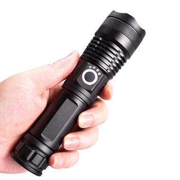 

New Xhp50 Super Bright Flashlight Micro Protable Usb Zoom Led Torch Camping Outdoor Activity Flashlight Bright Lantern Beloved