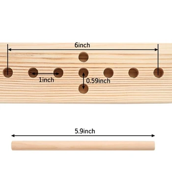 

Ribbon Bow Maker Wooden Wreath Bow Maker Tools Hair Bows Holiday Wreaths Tools