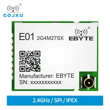 

Low Power Consumption SMD Wireless RF Transceiver Module nRF24L01+PA 2.4G 4km Long Distannce Transmission 500mW E01-2G4M27SX