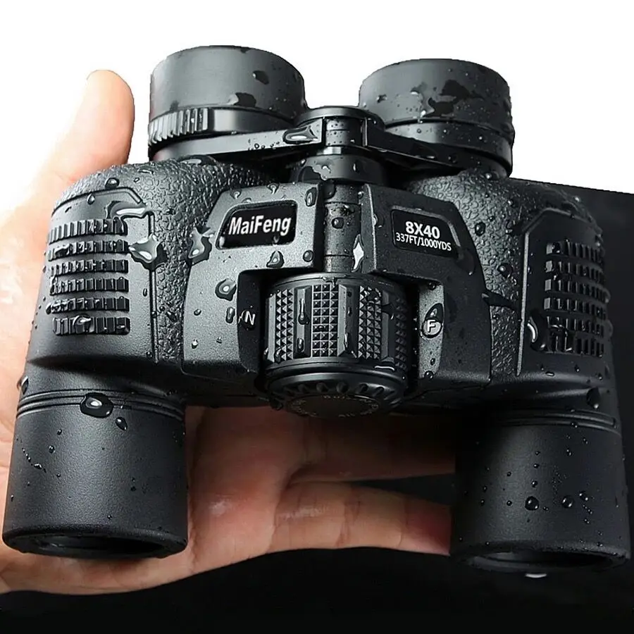  High-quality MaiFeng Waterproof binoculars Professional Hunting Telescope Big Eyes night vision Bin